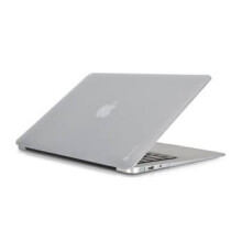 MacBook Air 13 Hard Shell Case, White, Slim Protective Cover, Shockproof, Rubber Feet