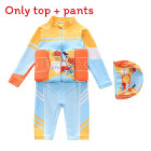 (Slam Dunk,2XL(Child))Boys Cartoon Dinosaur Floatation Swimsuit Suitable For Safe Activity Water