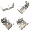 MT-2201 Back Mount Frame 1/2/3/5Rows Optional for Krone Telephone Module Bracket B 11