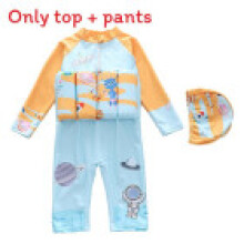 (Alien Space,XL(Child))Boys Cartoon Dinosaur Floatation Swimsuit Suitable For Safe Activity Water