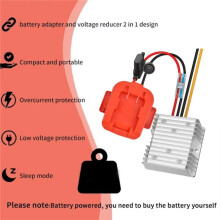 Step-Down- für 20V-Batterie-Stromrad-Batterieadapter 20V-12V 20A 240W Inverter Buck Converter
