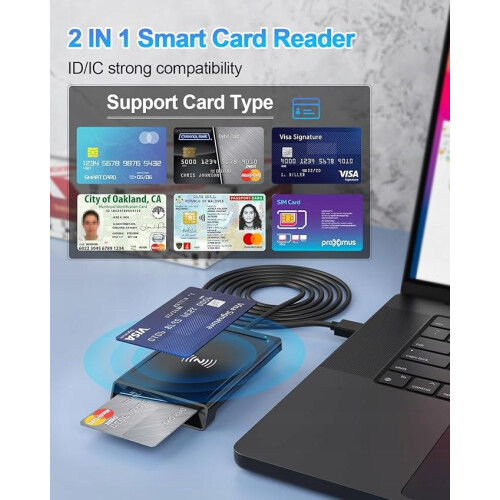 Czytnik kart inteligentnych USB z NFC 2