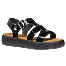 (7 UK, Black) Geox Womens/Ladies D Camalei Sandals