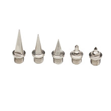 (5mm, Silver) Carta Sport Athletic Shoe Spikes (Pack of 12)