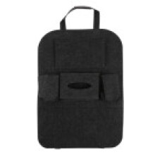 (Black)Auto Car Seat Back Organizer Holder Bag Stuff Multi Pocket Backseat Bags Hanging