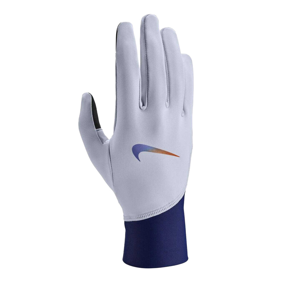 Nike (S, Ghost) Mens Pacer Midweight Running Gloves