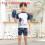 (Space White,4XL)Cartoon Astronaut Swimsuit With Polyester Material For Pool And Fun Beach 1