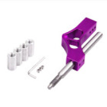 (Purple) New Height Adjustable Lever Car Gear Shift Knob Extender Shifter Extension
