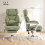 Homcom HOMCOM Vibration Massage Office Chair w/ Heat Reclining Function, Lime Green 3