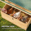 PawHut PawHut Chicken Coop with Nesting Box, Openable Top, Pull-Out Tray, Yellow 6