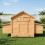 PawHut PawHut Chicken Coop with Nesting Box, Openable Top, Pull-Out Tray, Yellow 8