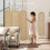 Homcom HOMCOM 3-Panel Folding Freestanding Privacy Screen, Natural Wood Finish 7