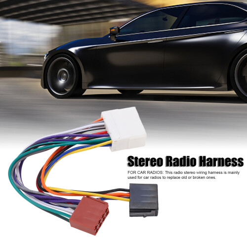 Autoradio Stereo Kabelbaum ISO Für Subaru SVX 1