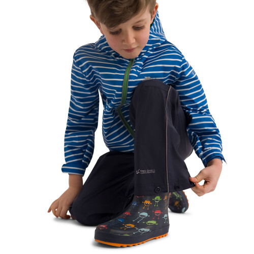Trespass (9/10, Blue) Trespass Kids Rain Jacket and Trouser Set - Kinley 2