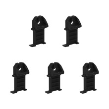 5 Stuks 3D Printer Hotend Warmte Isolatie Pad voor A1 A1mini P2S H2D Hotend Bevestigingsclip Siliconen Pad