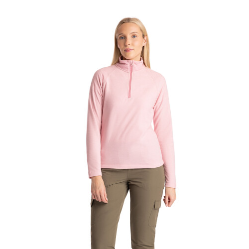Trespass (10, Carnation) Trespass Womens Fleece Top - Meadows 1