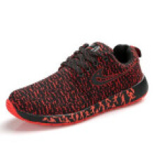 (Red,EU42)Mens Running Shoes Walking Breathable Trainers Athletic Tennis Gym Sneakers