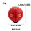 (Red)Pla Material Gyroscope Toy With Lighted Or Nonlighted Versions For Relaxation 1