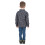 Trespass (3-4 Years, Navy Gingham) Trespass Gingham Boys Shirt Long Sleeve Average 8