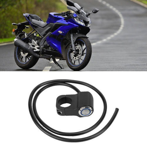 Motorrad Lenkerschalter wasserdicht 22mm Edelstahl 2