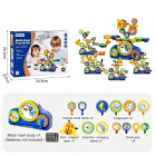 (Ocean)Marine Theme Electric Gear Puzzle Blocks With Interactive Assembly Learning And