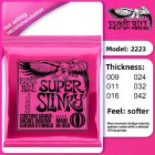 (Pink)Electric Guitar Strings With Phosphor Copper For Acoustic Music Instruments