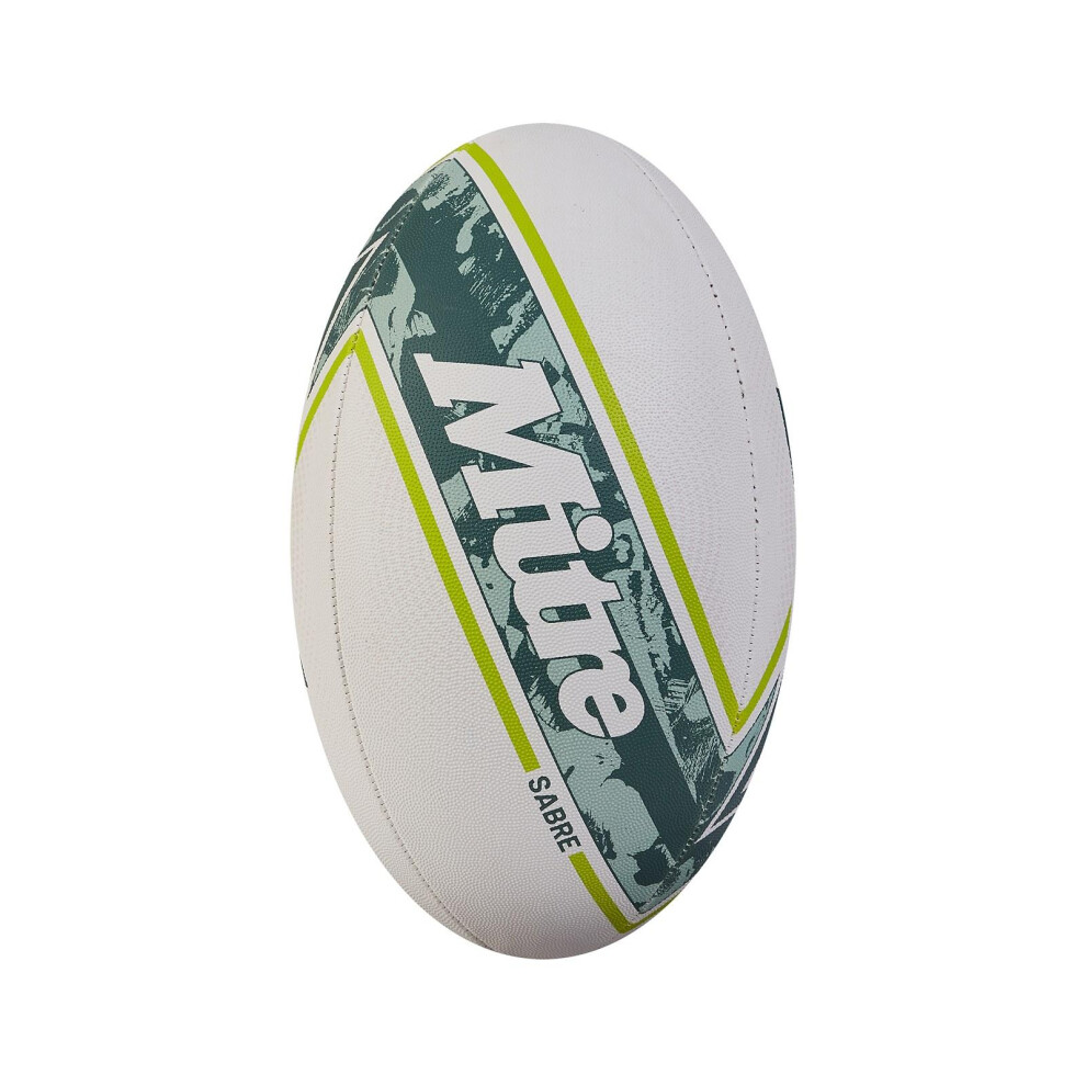 Mitre (4, White) Sabre Rugby Ball