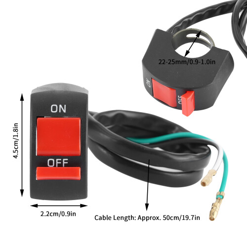 Motorrad Lenker Lichtschalter LED U5 U7 U2 1