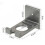 Modern Space Aluminum Bathroom Shelf With No Drilling Installation For Shampoo 1