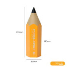(Yellow) Pen Shaped Pencil Holder With Creative Desk Organizer For Students School Use