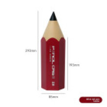 (Red) Pen Shaped Pencil Holder With Creative Desk Organizer For Students School Use