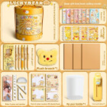 (Butter Bear) Popular Gift Stationery Box With Kuromi Melody Theme For Kids Gifts School Study