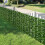 3x1m Artificial Ivy Hedge Roll Privacy Scren Green 2