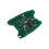 433MHz 2 Button Remote Key Circuit Board for 307 / 2000-2017 73373067C 1