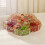 Snack Serving Tray Luxurious Plate Fruit Nuts Sweet Kitchen Candy Storage Tray with Lid(B) 5