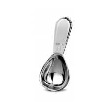 Kaffeelöffel aus Edelstahl, Esslöffel, Löffel mit kurzem Griff Silver 9,5x4x1,5 cm S