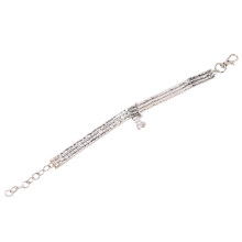 Rhinestone Dog Collar Puppy Chihuahua Pet Dog Collar Traction Belt Dog Accessories White S
