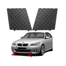 Car Front Bumper Lower Mesh Grill Plate Trim Cover for E60 E61 M 51117897186 51117897184 Bumper Cov
