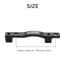 Mi.Xim 1 Stück Mountainbikes Fahrräder Scheiben Bremse Adapter Ultraleicht Scheiben Halter Teile Pm A Geeignet Für 203 Rotoren Für Hinter Rad