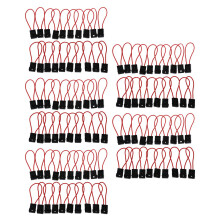 30A Wire In- Fuse Holder Block Black Red for Car Boat Truck 100Pcs