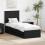 VidaXL vidaXL Bed Frame with Drawer Black 75 x 190 cm Engineer Wood 1