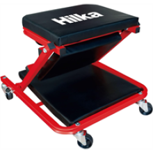 Hilka Tools 2 In 1 Car Creeper Seat Red/Black