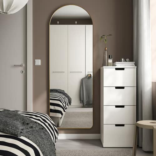 IKEA LINDBYN Gold Mirror 60x170cm 2