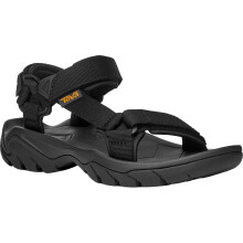 (4 UK, Black/Phantom) Teva Womens Terra FI 5 Adjustable Summer Outdoor Walking Flip Flops Sandals