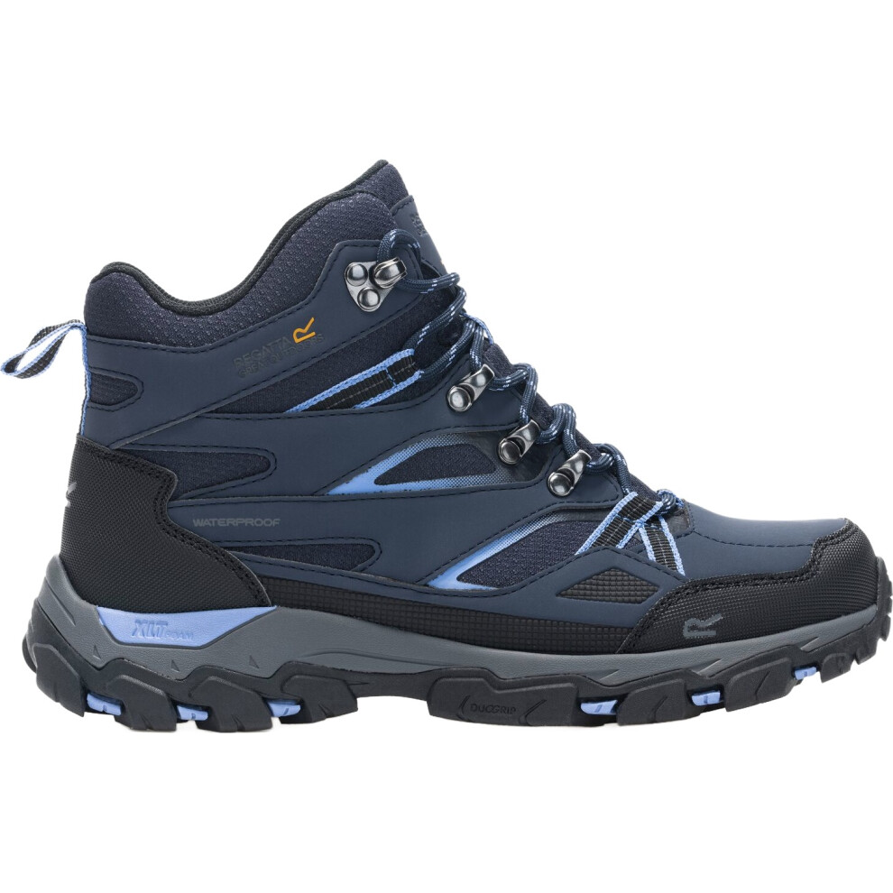 Regatta (4 Uk, Navy Wash Denim) Womens Holcombe Iii Water-Resistant Walking Boots