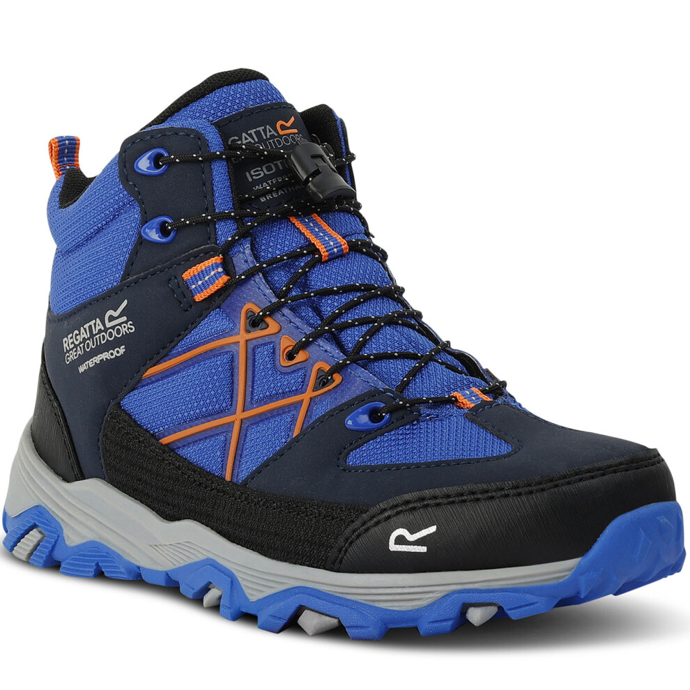 Regatta (2.5 Uk, Oxford Blue) Kids Samaris Iii Waterproof Breathable Hiking Walking Boots