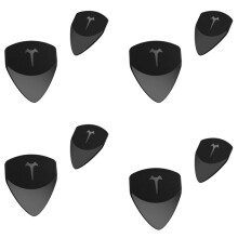 8X TOM Les Pics de Guitare Uniques 2 En 1 Sont Pratiques pour Tirer et Glisser Harmonieusement, épaisseur 0,38 mm et 0,8 mm