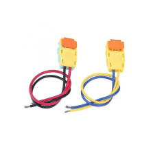 Pair Of Car Security Airbag Connector Plugs Clockspring Cable Wire for Sonata Verano Focus Volt JU