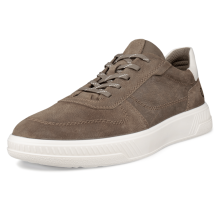 (8-8.5 UK (42EU), Dark Clay/Gravel) ECCO Mens Move Suede Trainers