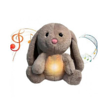 Breathing Animal Rabbit Stuffed Animal,Soothing Stuffed